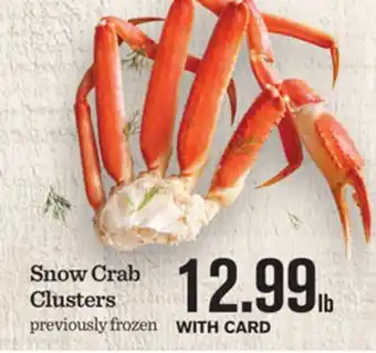 Mariano's Snow crab clusters offer