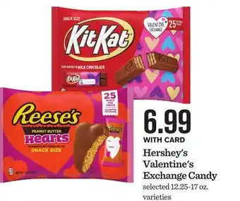 Mariano's Hershey's valentine's exchange candy offer