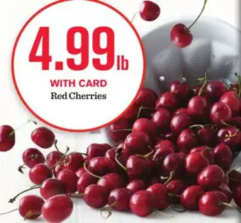 Mariano's Red cherries offer