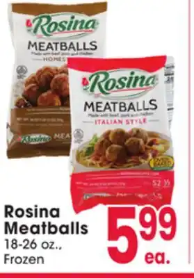 Jewel-Osco Rosina meatballs offer