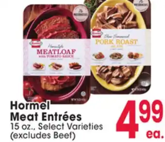 Jewel-Osco Hormel meat entrées offer