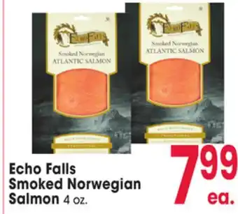 Jewel-Osco Echo falls smoked norwegian salmon offer