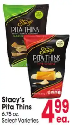 Jewel-Osco Stacy's pita thins offer