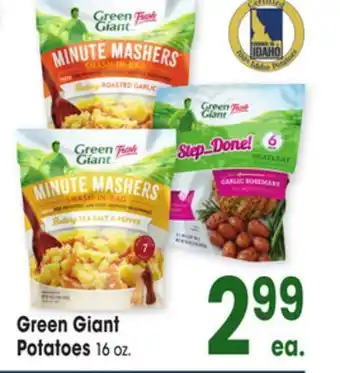 Jewel-Osco Green giant potatoes offer