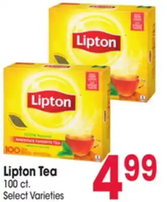 Jewel-Osco Lipton tea offer