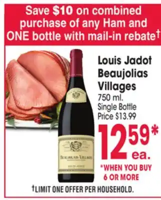 Jewel-Osco Louis jadot beaujolias villages offer