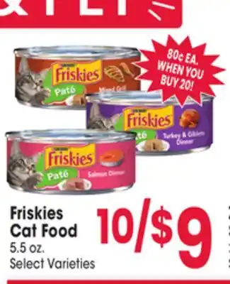 Jewel-Osco Friskies cat food offer