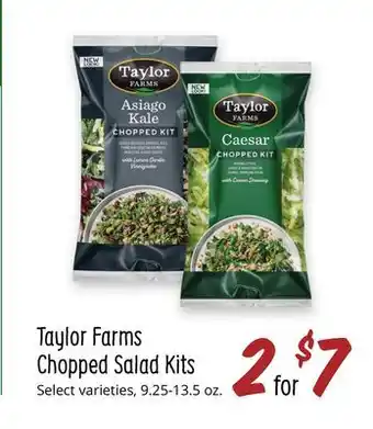 Sprouts Farmers Market Taylor farms chopped salad kits offer