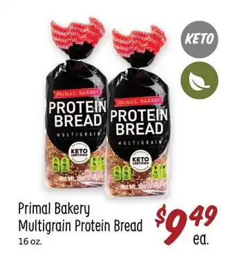 Sprouts Farmers Market Primal bakery multigrain protein bread offer
