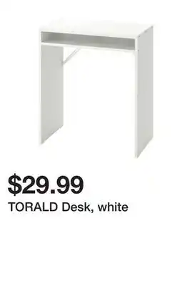 Ikea Torald desk, white offer