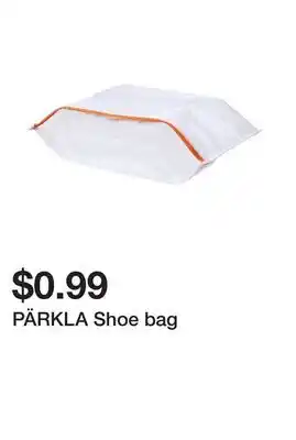 Ikea Pärkla shoe bag offer