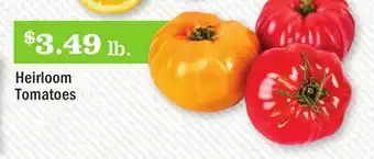 Heinen's Heirloom tomatoes offer