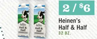 Heinen's Heinen's half & half offer