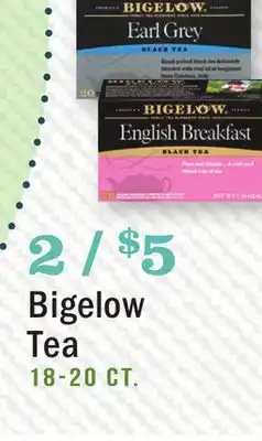 Heinen's Bigelow tea offer