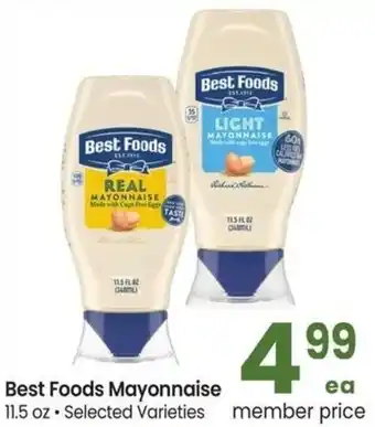 Albertsons Best Foods Mayonnaise offer