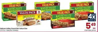 Albertsons Nature Valley Snack Bar Value Size offer