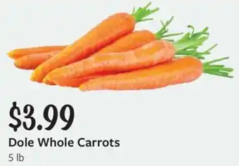 Fareway Dole Whole Carrots offer
