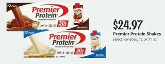 Fareway Premier Protein Shakes offer