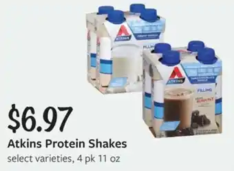 Fareway Atkins Protein Shakes offer
