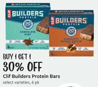 Fareway Clif Builders Protein Bars offer