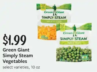 Fareway Green Giant Simply Steam Vegetables offer