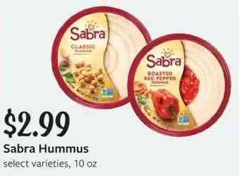Fareway Sabra Hummus offer