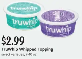 Fareway TruWhip Whipped Topping offer