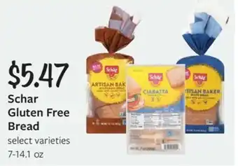 Fareway Schar Gluten Free Bread offer