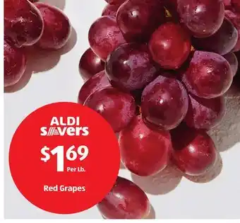 Aldi Red grapes offer