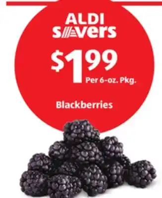 Aldi Blackberries offer