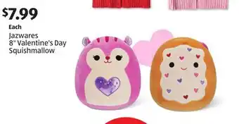 Aldi Jazwares 8 valentine's day squishmallow offer