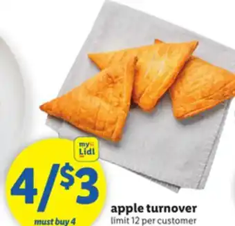 Lidl Apple turnover offer