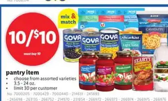 Lidl Pantry item offer