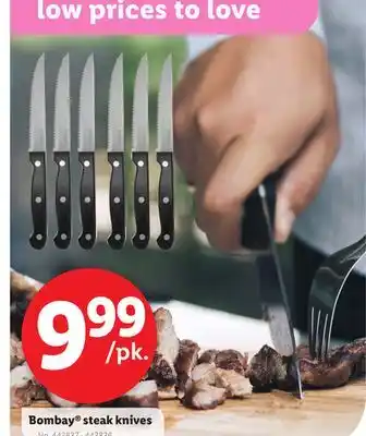 Lidl Bombay steak knives offer