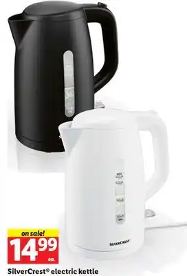 Lidl Silvercrest electric kettle offer