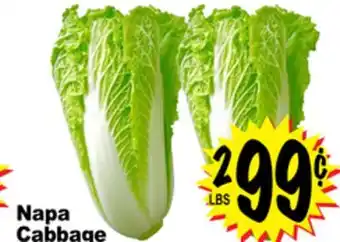 Superior Grocers Napa cabbage offer