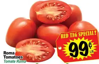 Superior Grocers Roma tomatoes offer