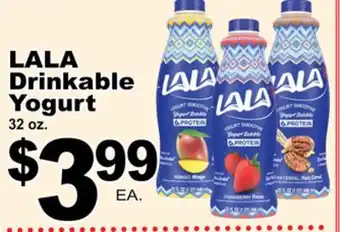 Superior Grocers Lala drinkable yogurt offer