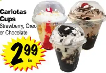 Superior Grocers Carlotas cups offer