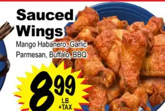 Superior Grocers Sauced wings offer