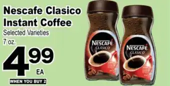 Superior Grocers Nescafe clasico instant coffee offer