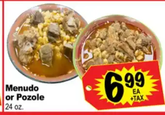 Superior Grocers Menudo or pozole offer