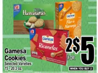 Superior Grocers Gamesa cookies offer