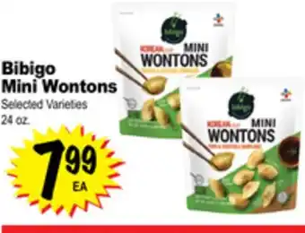 Superior Grocers Bibigo mini wontons offer