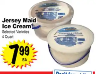Superior Grocers Jersey maid ice cream offer