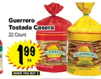 Superior Grocers Guerrero tostada casera offer