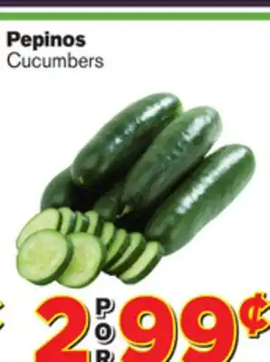 El Super Fresh Cucumbers offer