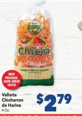 Vallarta Supermarkets Vallarta chicharron de harina offer