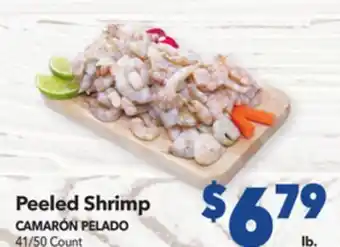 Vallarta Supermarkets Peeled shrimp/camarón pelado offer