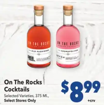 Vallarta Supermarkets On the rocks cocktails offer